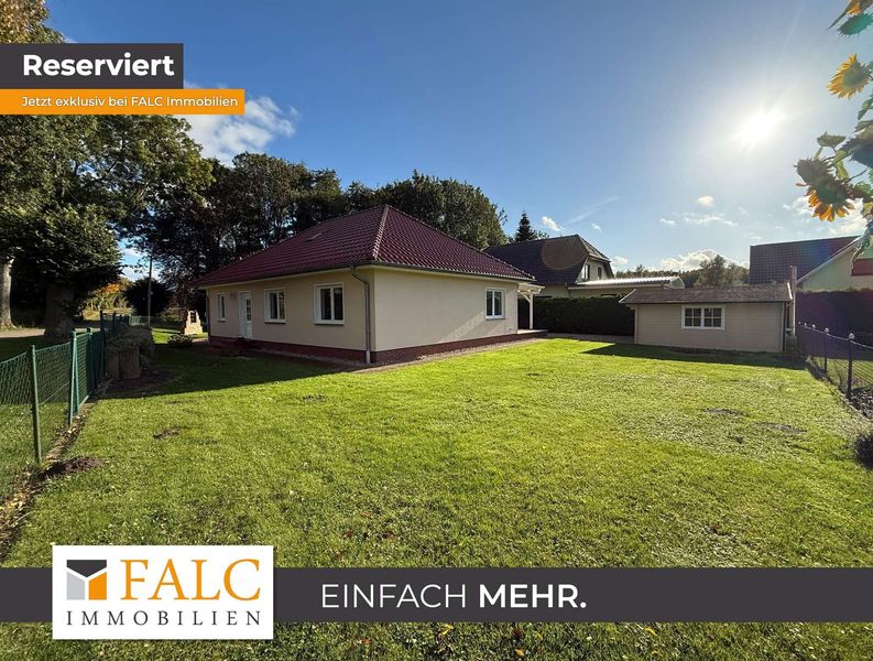 *RESERVIERT* - Traum-Bungalow auf Rügen – Ruhe, Natur und Komfort in Top-Lage!